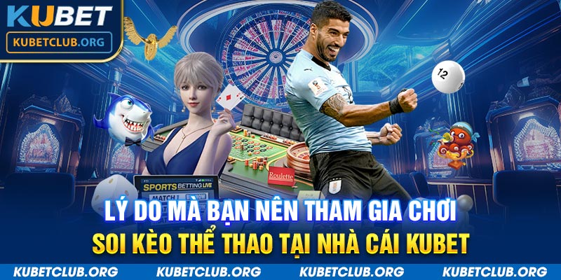 Lý do mà bạn nên tham gia chơi soi kèo thể thao tại nhà cái KUBET