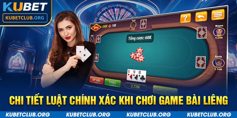 Chi tiết luật chính xác khi chơi game bài liêng 3 cây