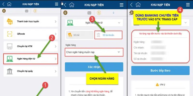 Hướng dẫn nạp tiền Kubet tại trang chủ qua các hình thức tiện ích nhất