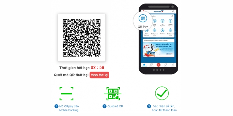 Hướng dẫn nạp tiền Kubet bằng hình thức QR code